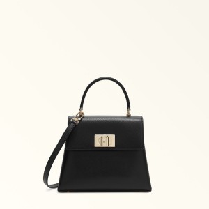 Borsa a Mano Furla 1927 Donna Nere | 2498-XRCLP