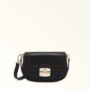 Borse Crossbody Furla CLUB 2 Donna Nere | 7612-QHIYV