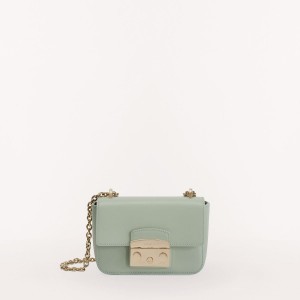 Borse Crossbody Furla METROPOLIS Donna Menta | 8751-UJKZC