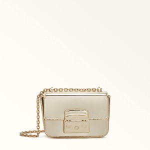 Borse Crossbody Furla METROPOLIS Donna Oro | 2068-QVWEY