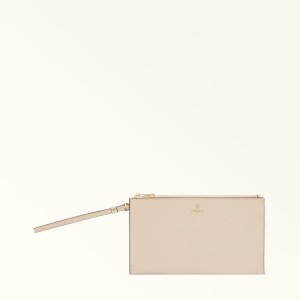 Pochette Furla CAMELIA Donna Crema | 5893-FQSTX