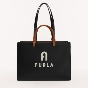 Totes Furla VARSITY STYLE Donna Nere | 7845-YEMOG