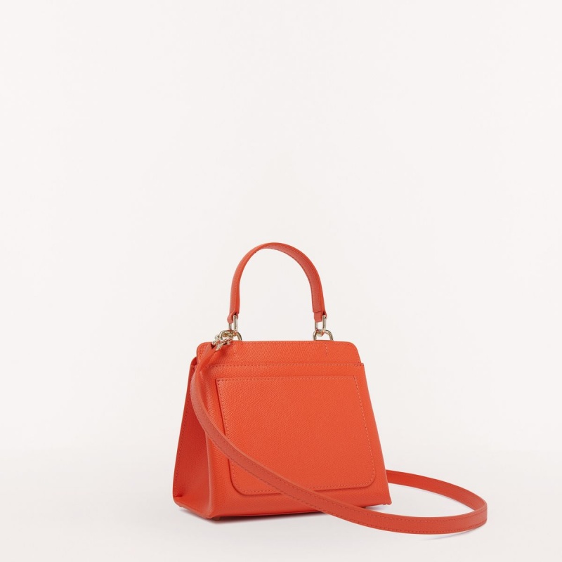 Borsa a Mano Furla 1927 Donna Arancioni | 9053-LWKBN