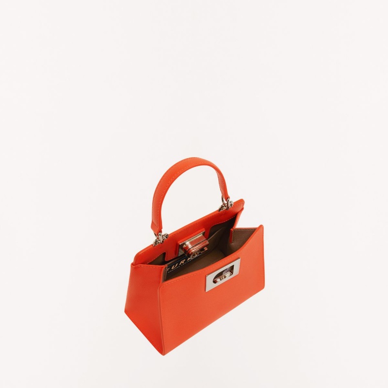 Borsa a Mano Furla 1927 Donna Arancioni | 9053-LWKBN