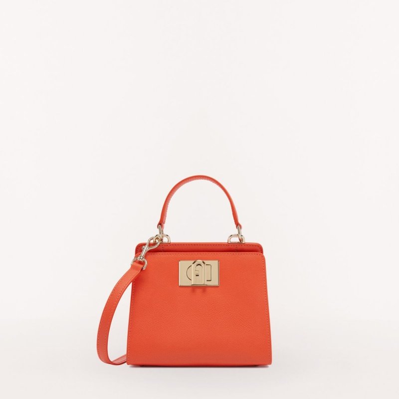 Borsa a Mano Furla 1927 Donna Arancioni | 9053-LWKBN