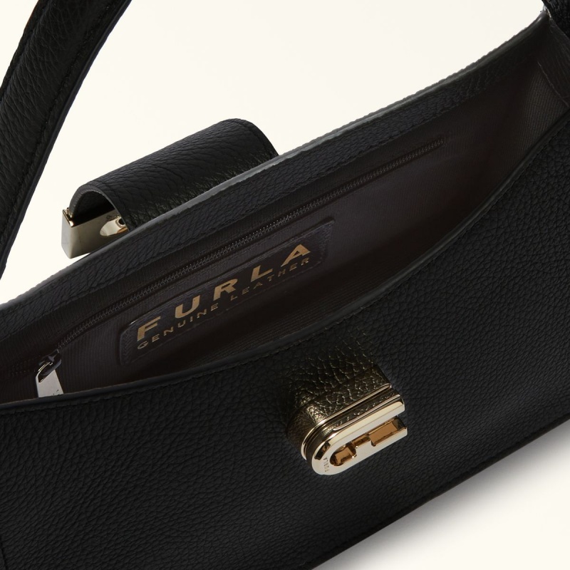 Borse A Tracolla Furla 1927 Donna Nere | 9276-WPHGO