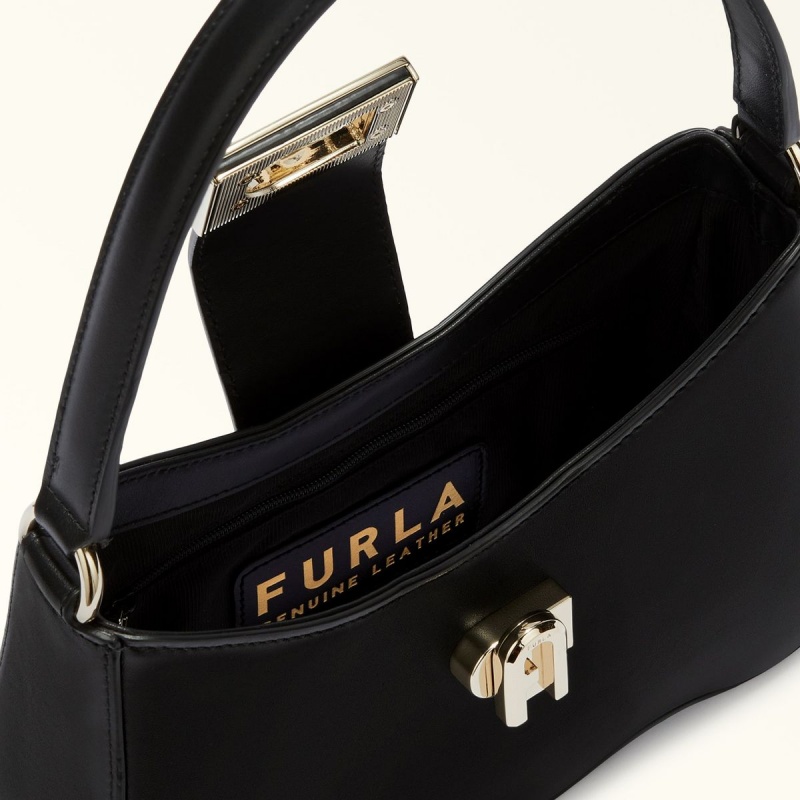 Borse A Tracolla Furla 1927 Donna Nere | 4893-RFGYH