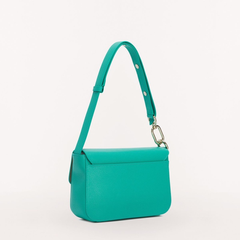 Borse A Tracolla Furla METROPOLIS Donna Verde Acqua | 5684-FQRHD