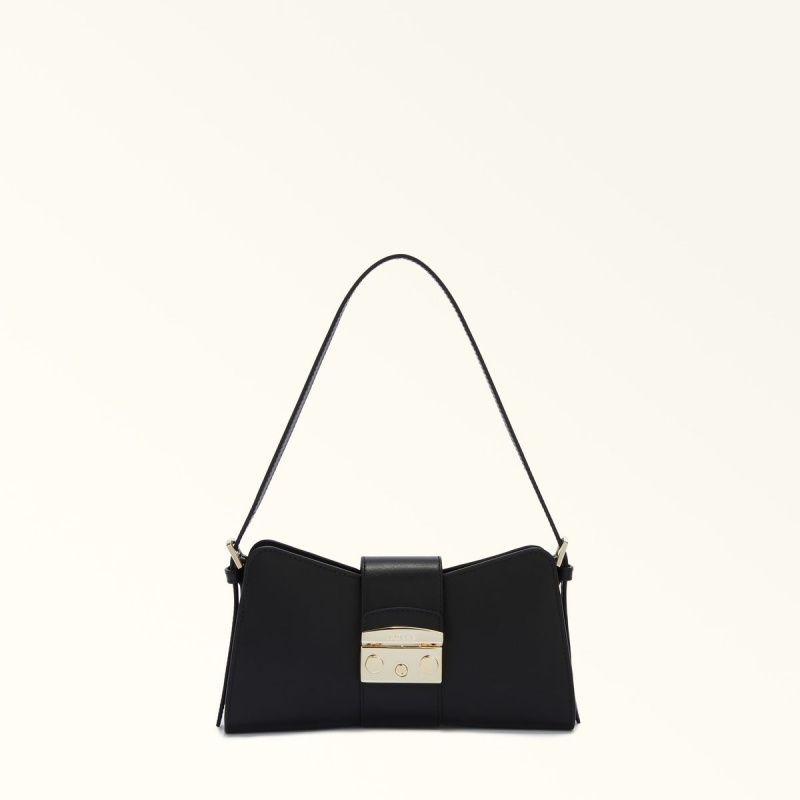 Borse A Tracolla Furla METROPOLIS REMIX Donna Nere | 2153-QAXFH