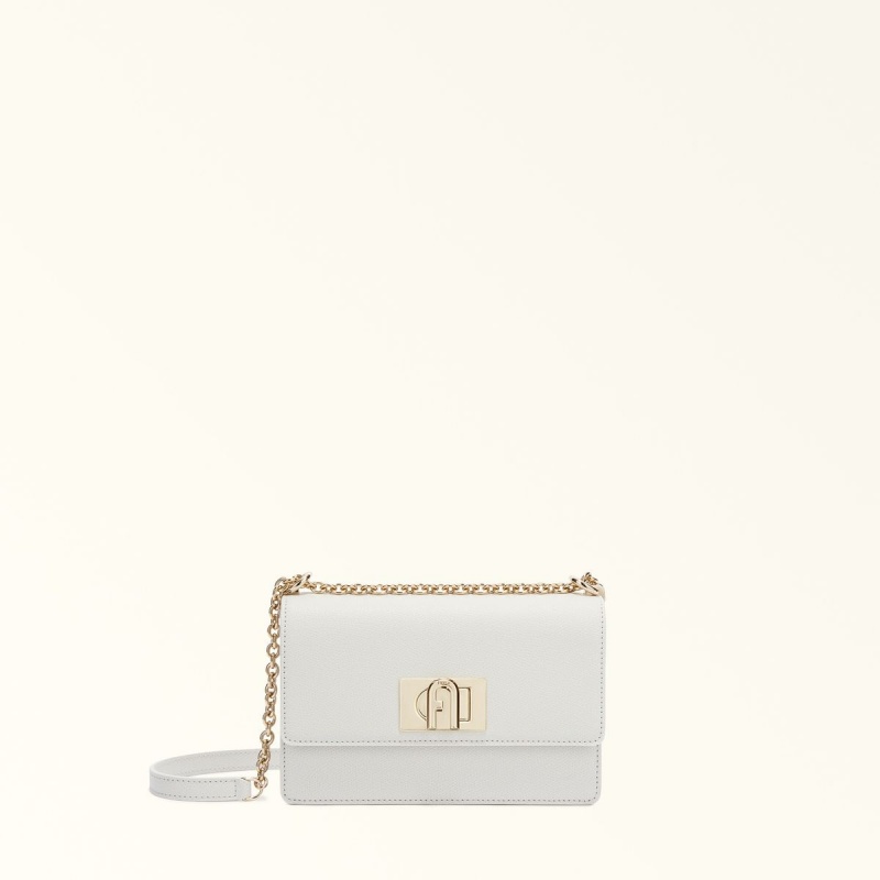 Borse Crossbody Furla 1927 Donna Bianche | 3504-EYMNV