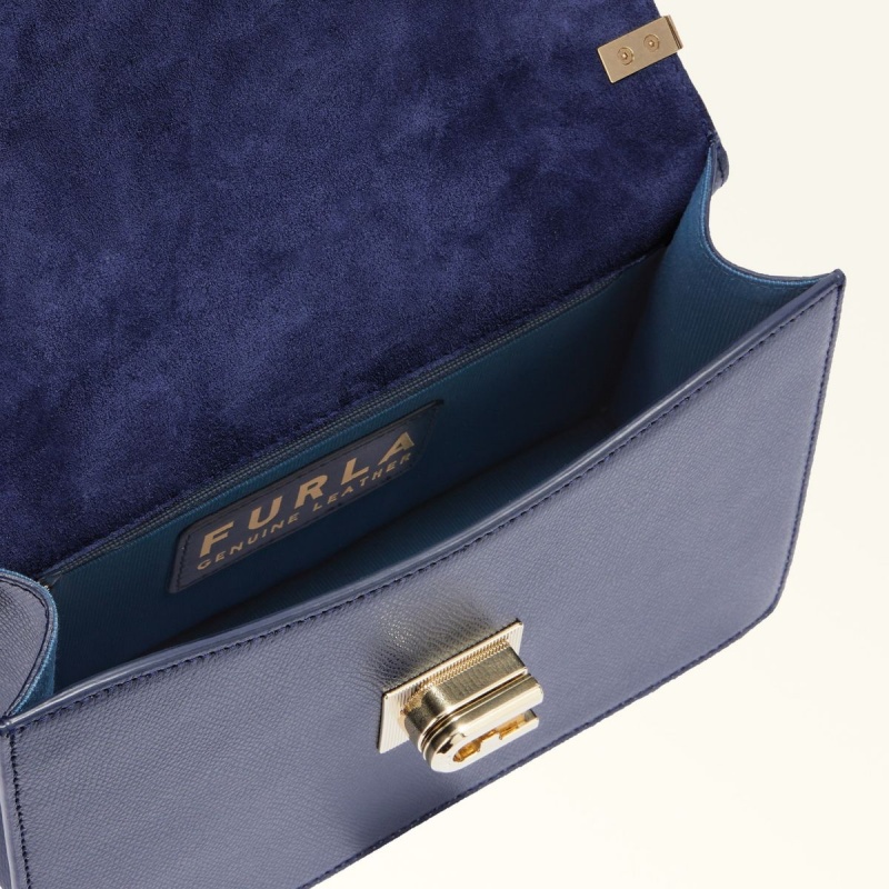 Borse Crossbody Furla 1927 Donna Blu Marino | 1672-TENJW