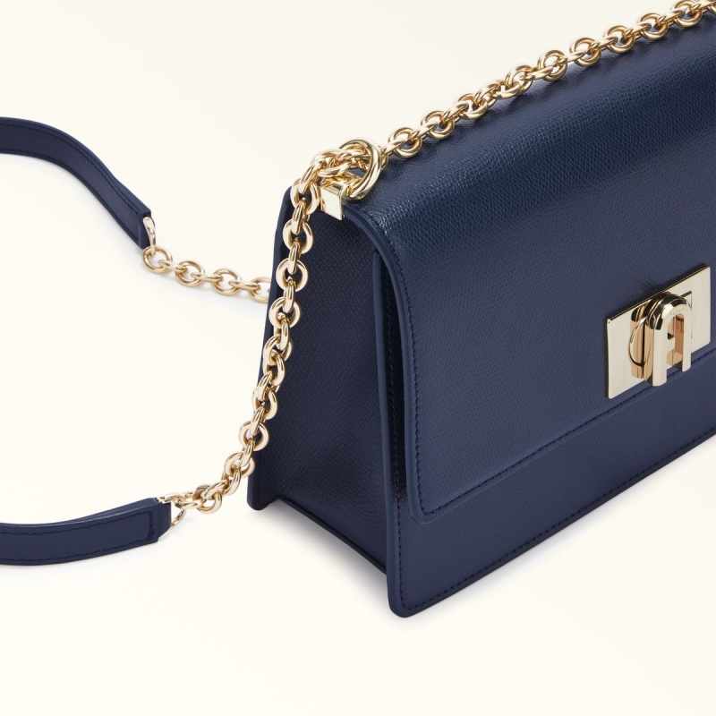 Borse Crossbody Furla 1927 Donna Blu Marino | 1672-TENJW