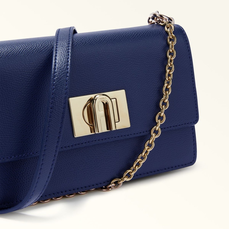 Borse Crossbody Furla 1927 Donna Blu Marino | 8217-XSEQG