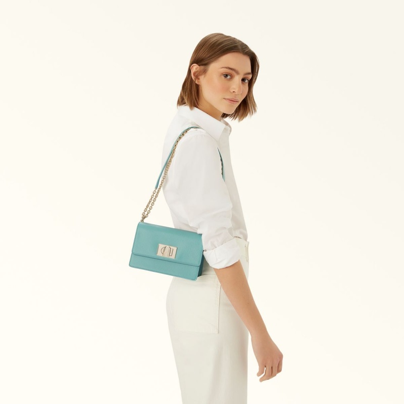 Borse Crossbody Furla 1927 Donna Menta | 7830-XVKPN