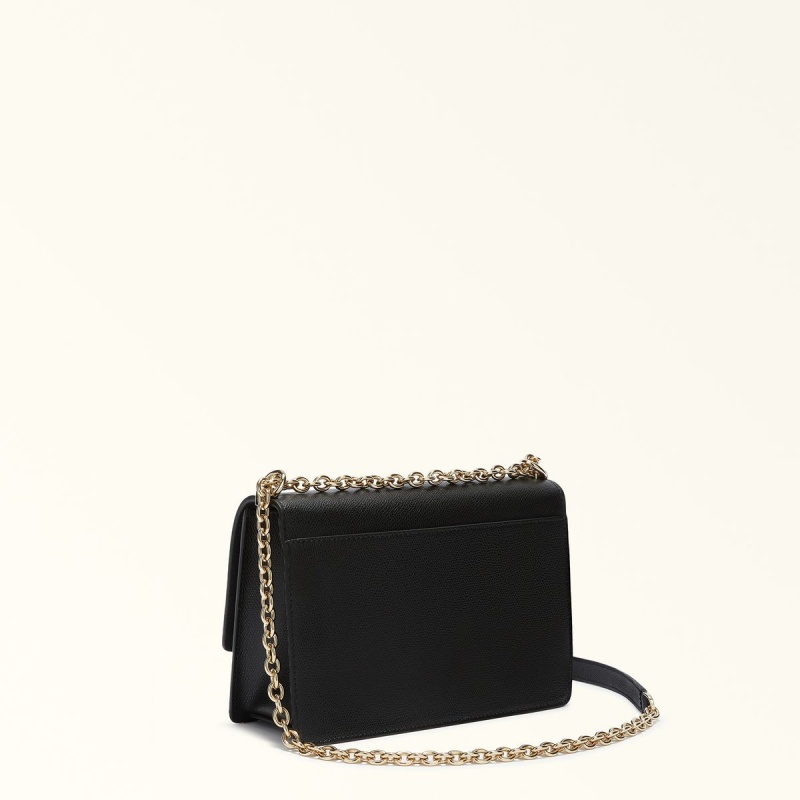 Borse Crossbody Furla 1927 Donna Nere | 5098-BZKIF