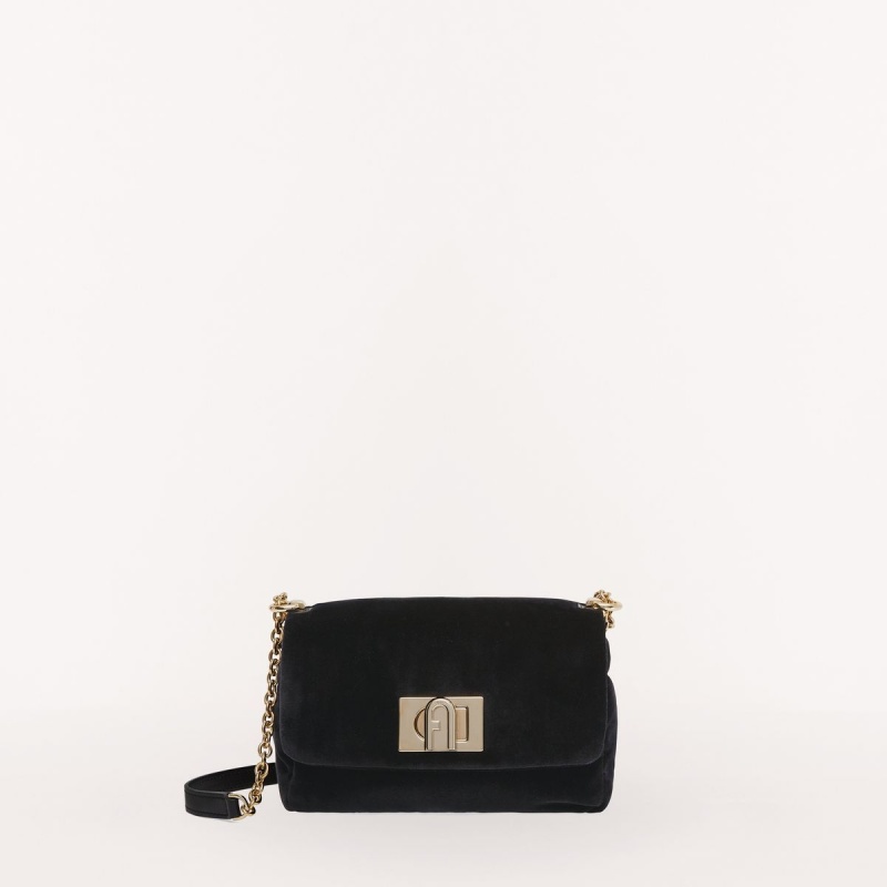 Borse Crossbody Furla 1927 Donna Nere | 5406-SVGOP