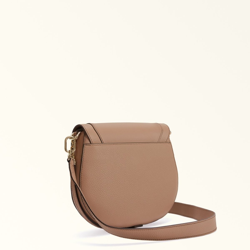 Borse Crossbody Furla CLUB 2 Donna Caffè | 8930-GVNLK