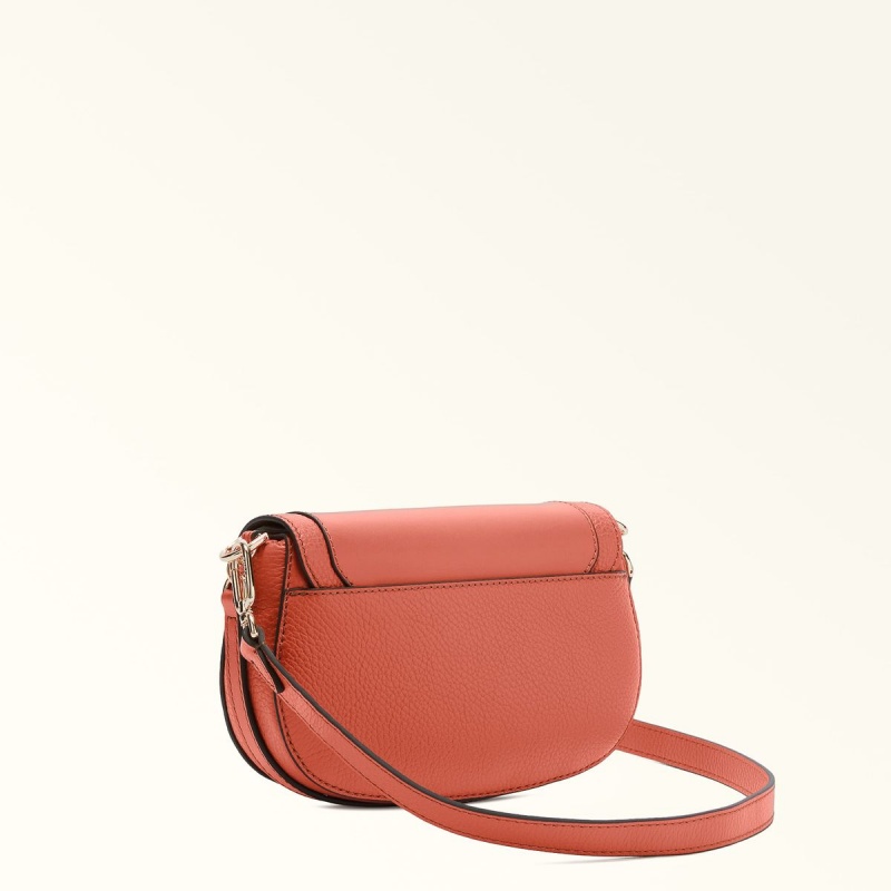 Borse Crossbody Furla CLUB 2 Donna Rosa | 5182-OAWJD