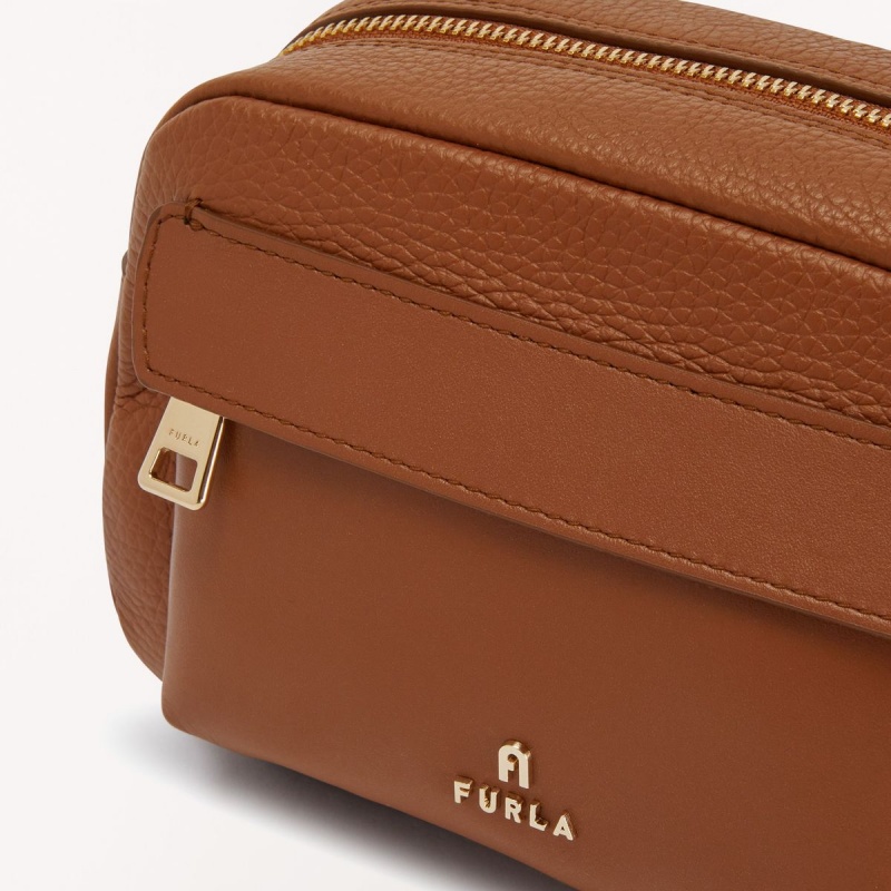 Borse Crossbody Furla FAVOLA Donna Marroni | 2814-UFGHX