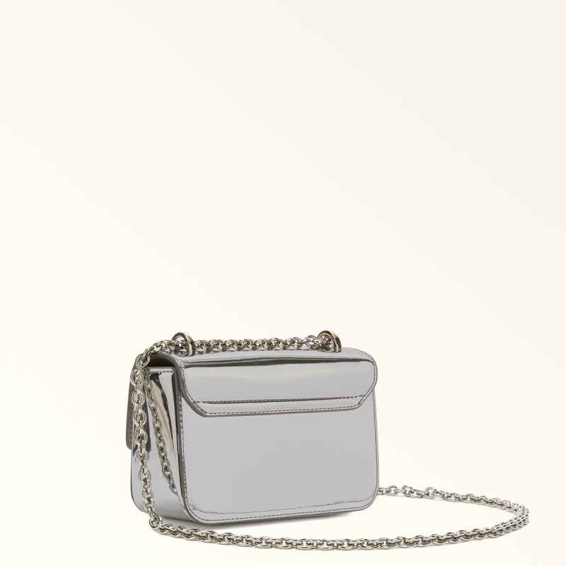 Borse Crossbody Furla METROPOLIS Donna Argento | 3751-FGRZE