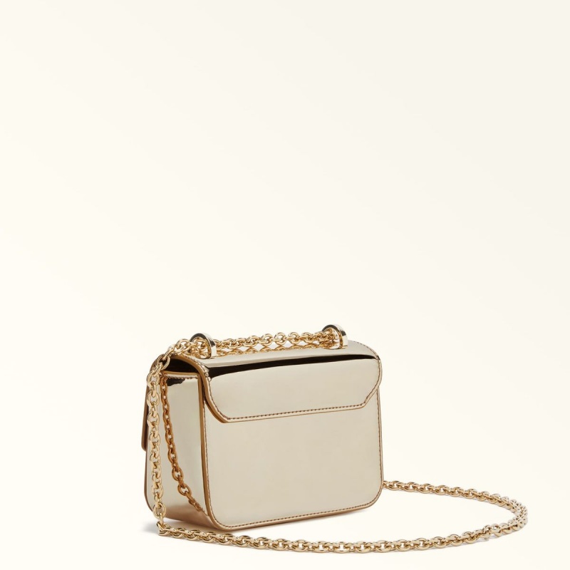 Borse Crossbody Furla METROPOLIS Donna Oro | 2068-QVWEY