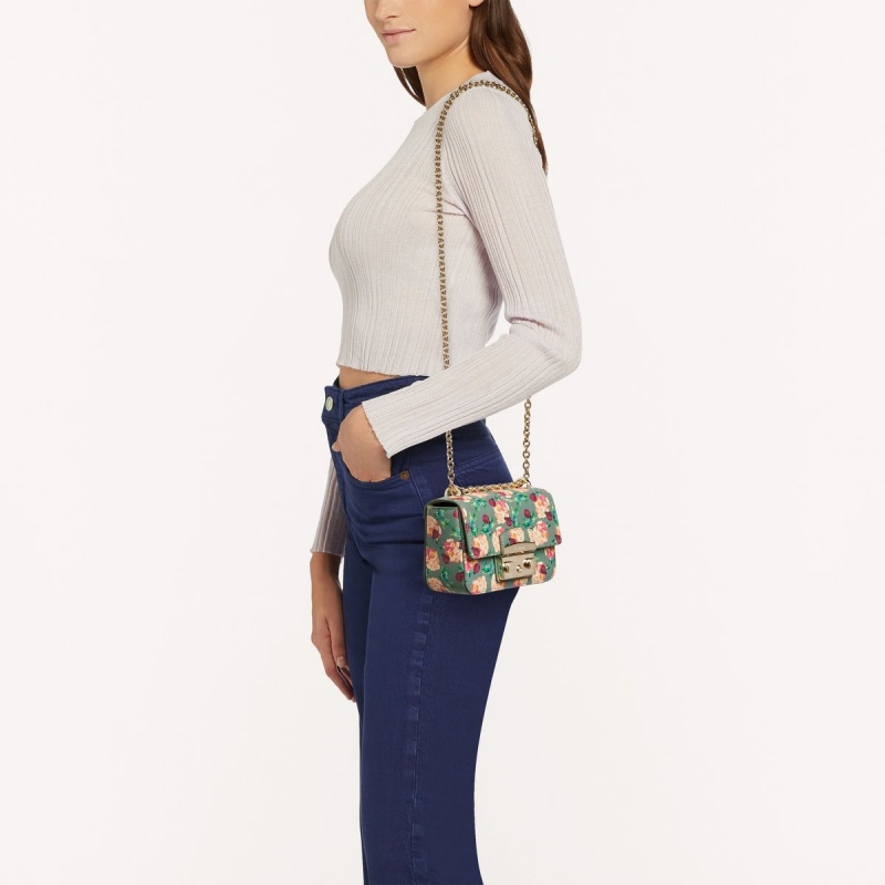 Borse Crossbody Furla METROPOLIS Donna Verdi | 8073-TWOFJ