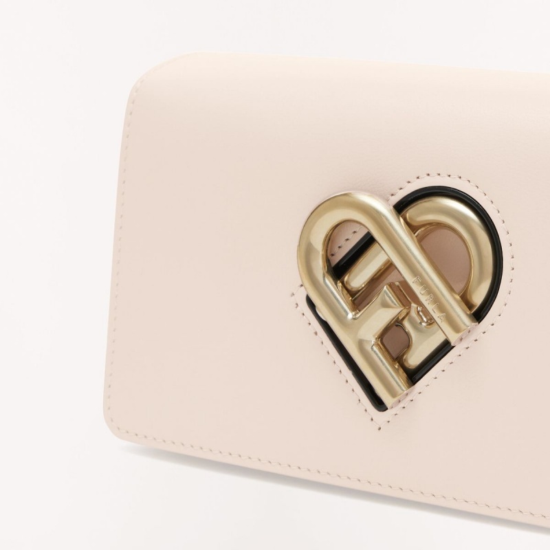 Borse Crossbody Furla MY JOY Donna Beige | 8930-XIAVD