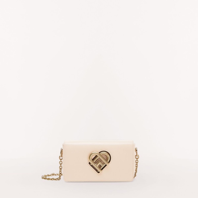 Borse Crossbody Furla MY JOY Donna Beige | 8930-XIAVD