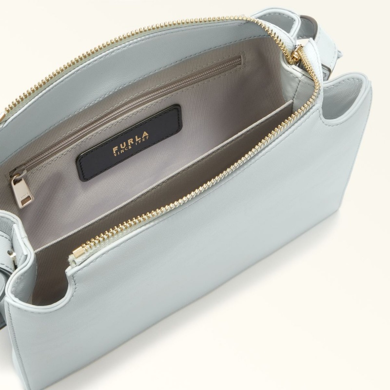 Borse Crossbody Furla NUVOLA Donna Menta | 3491-UHIKG