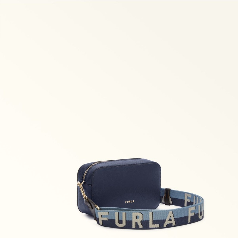 Borse Crossbody Furla PRIMULA Donna Blu Marino | 8543-YOWKZ