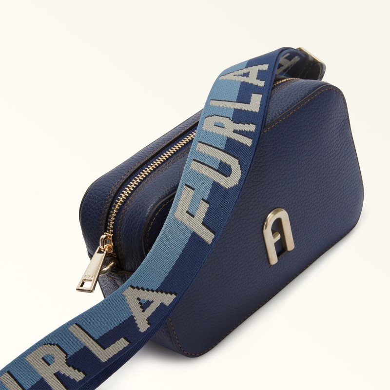 Borse Crossbody Furla PRIMULA Donna Blu Marino | 8543-YOWKZ