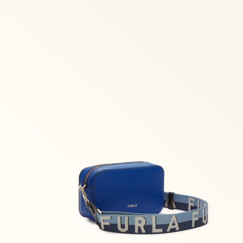 Borse Crossbody Furla PRIMULA Donna Blu Marino | 7364-QUESA