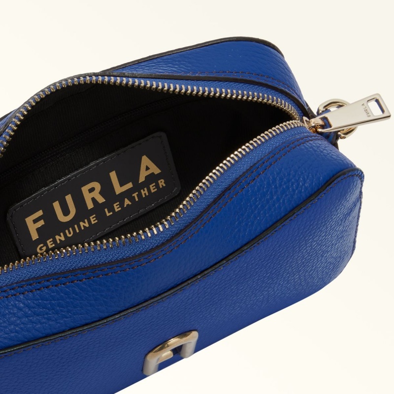 Borse Crossbody Furla PRIMULA Donna Blu Marino | 7364-QUESA