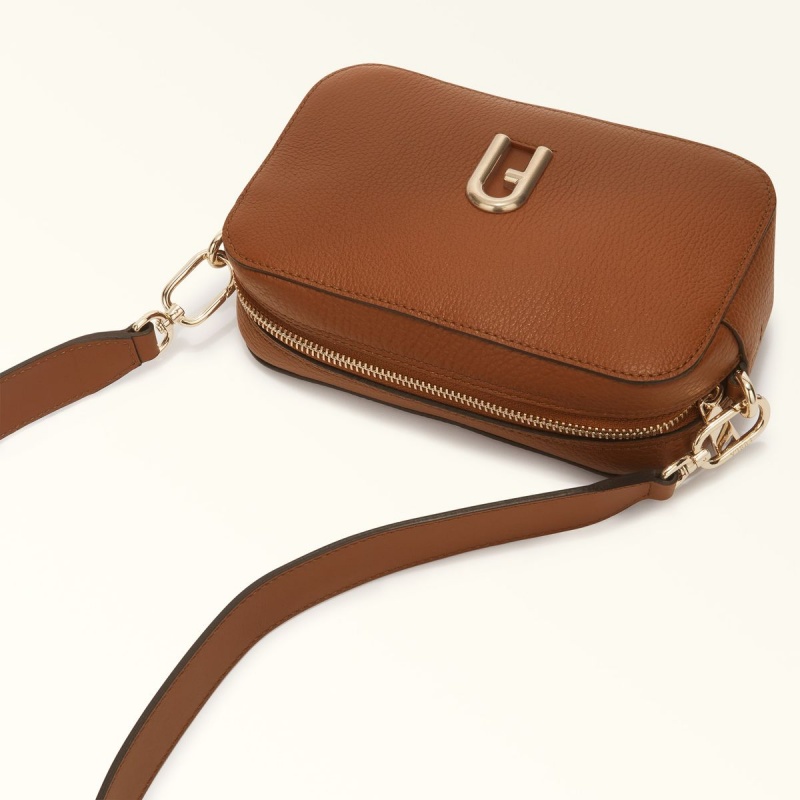 Borse Crossbody Furla PRIMULA Donna Marroni | 1750-GXZKR