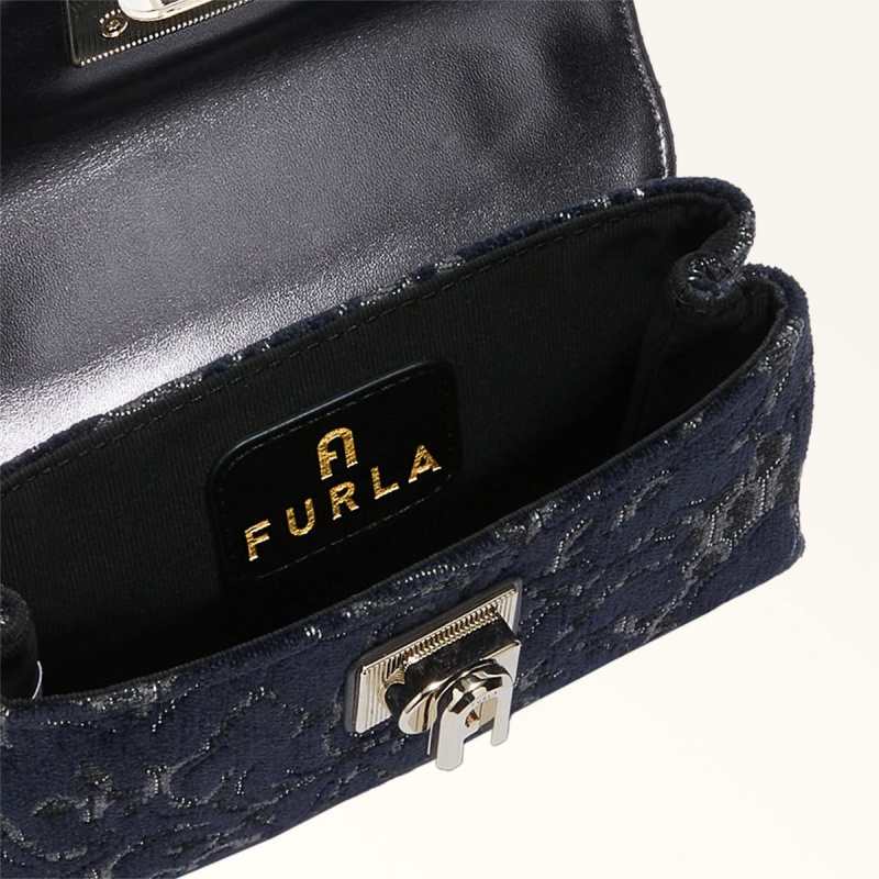 Mini Borse Furla 1927 Donna Nere | 7042-PNSHW