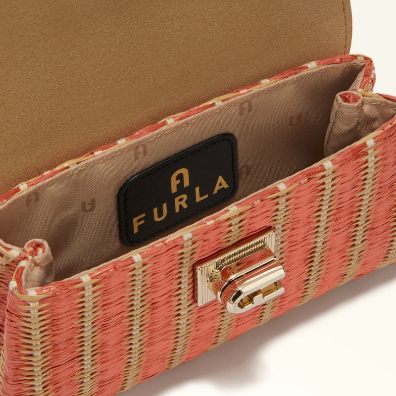 Mini Borse Furla 1927 Donna Rosse Gialle | 2049-AJOLN