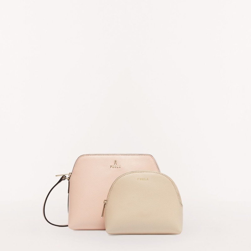 Mini Borse Furla CAMELIA Donna Beige | 5781-YCGES