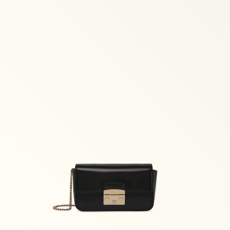 Mini Borse Furla METROPOLIS Donna Nere | 7346-XZKOY