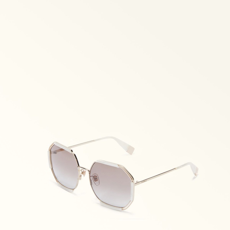 Occhiali da Sole Furla SUNGLASSES Donna Bianche | 8425-CITPK