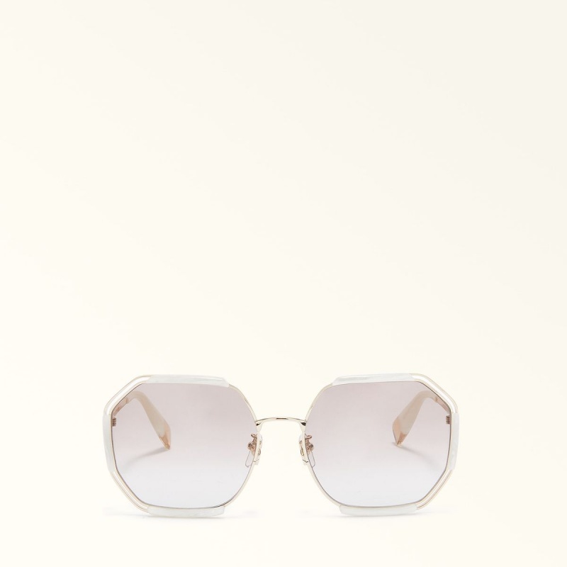 Occhiali da Sole Furla SUNGLASSES Donna Bianche | 8425-CITPK