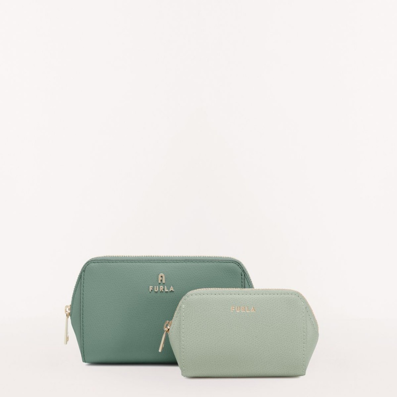 Pochette Furla CAMELIA Donna Verdi | 3579-QNYBT