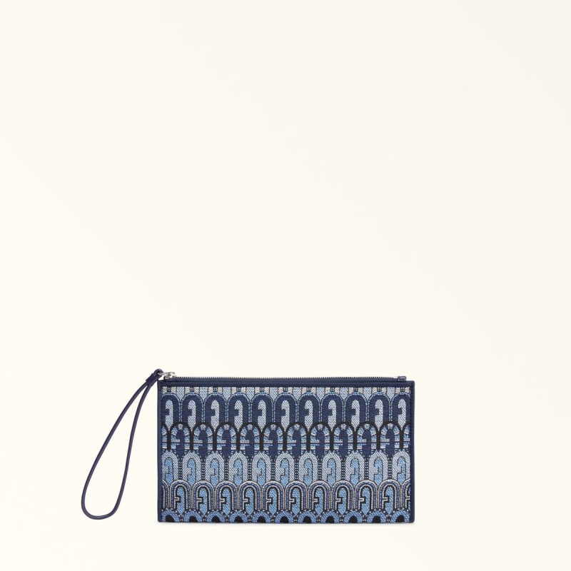 Pochette Furla OPPORTUNITY Donna Blu | 5319-ENRTQ