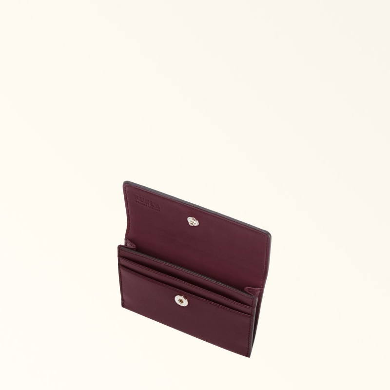 Porta-Carte Furla CAMELIA Donna Bordeaux | 0256-FVURS