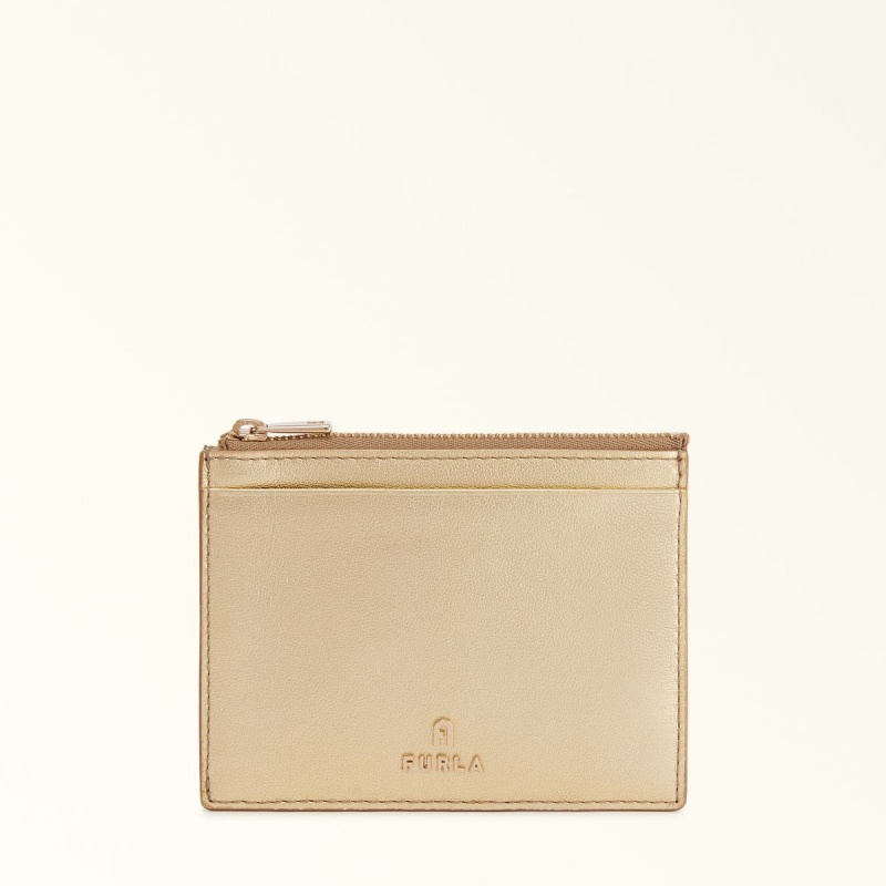 Porta-Carte Furla CAMELIA Donna Oro | 2615-WKJOY