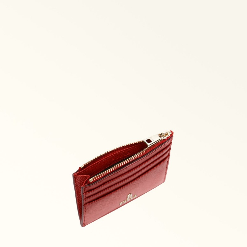 Porta-Carte Furla CAMELIA Donna Rosse | 1047-RIHZT