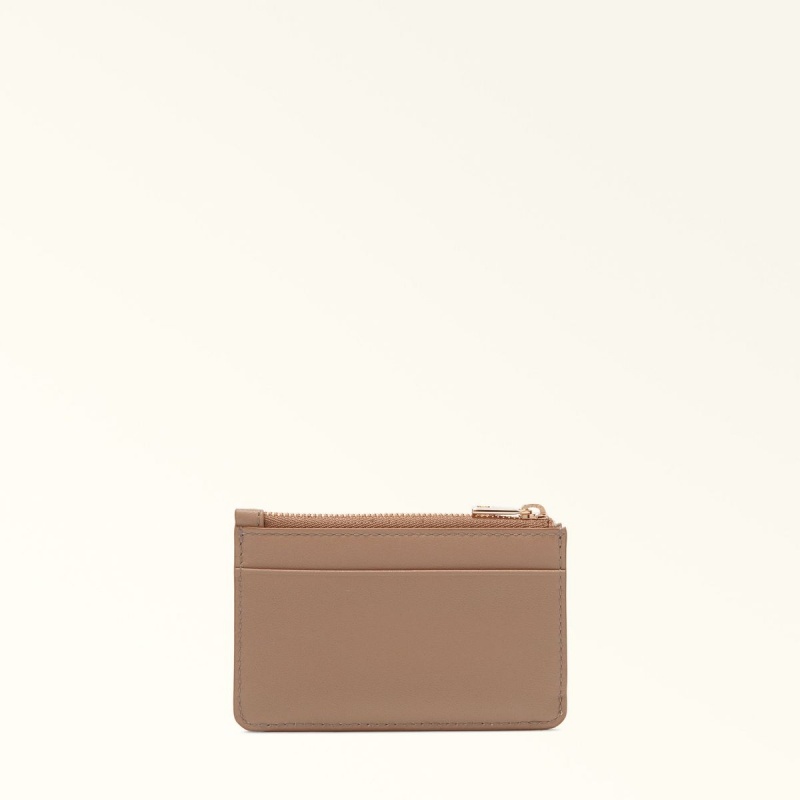 Porta-Carte Furla FLOW Donna Caffè | 2089-SJKAV