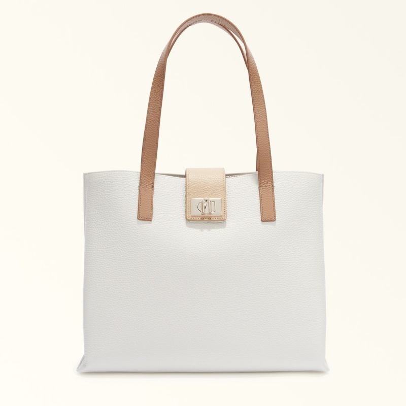 Totes Furla 1927 Donna Bianche | 0294-CZPJF