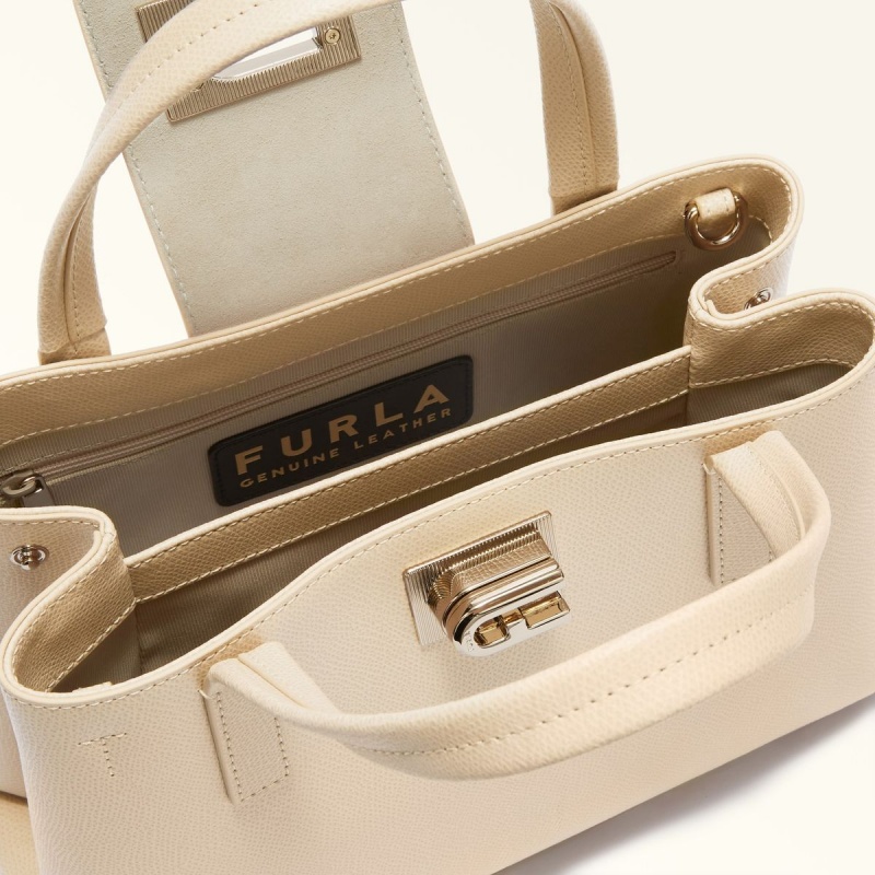 Totes Furla 1927 Donna Crema | 5834-BAEWJ