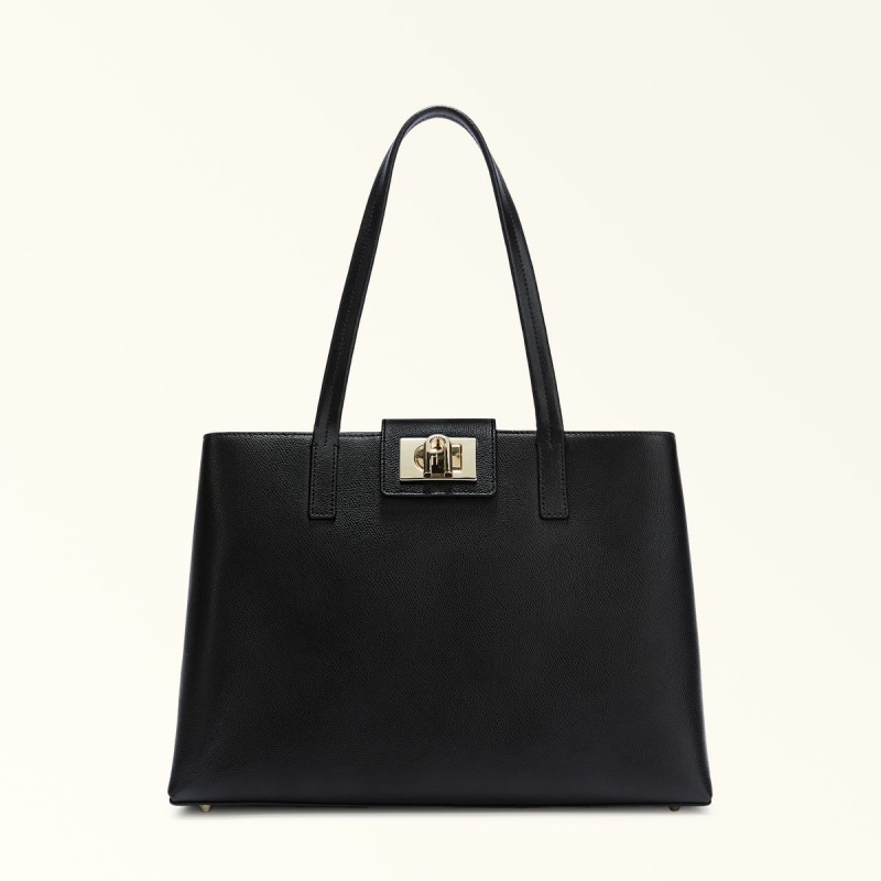 Totes Furla 1927 Donna Nere | 8126-LNBRM