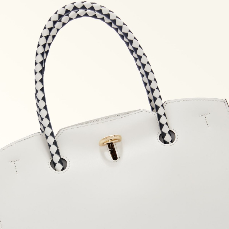 Totes Furla GENESI Donna Bianche | 4519-XAIHJ